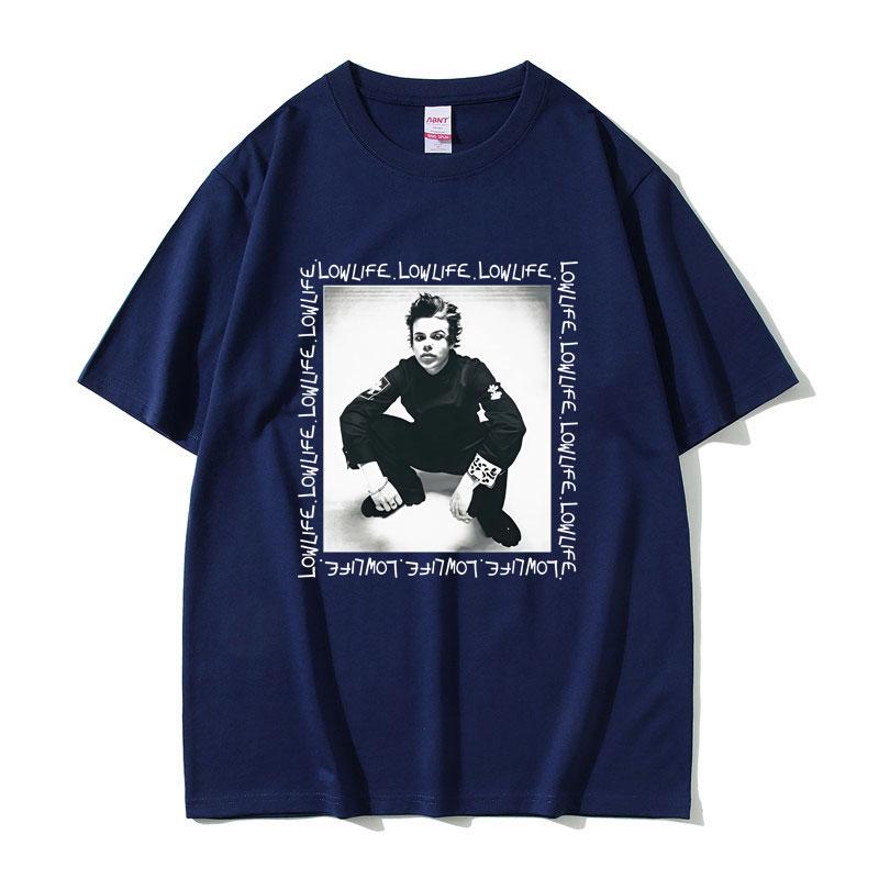 Rocker Yungblud Lowlife Album T Shirts Unisex Women Fashion Rock Vintage Short Sleeve Tshirts Casual Oversized Tshirt Streetwear