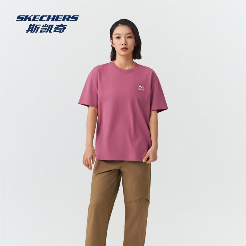 Skechers Fashion Versatile Knit Short Sleeve T-Shirt P226U013 XL 105