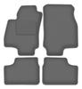 Velour Graphite Car Mats For: Opel Astra G Sedan, Station Wagon, Hatchback (1998-2009)