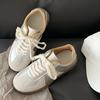 New Women Causal Sneakers Summer Fashion Breathable Ladies Mesh Lace Up Sports Shoes for Women Platform Walking Designer Shoes