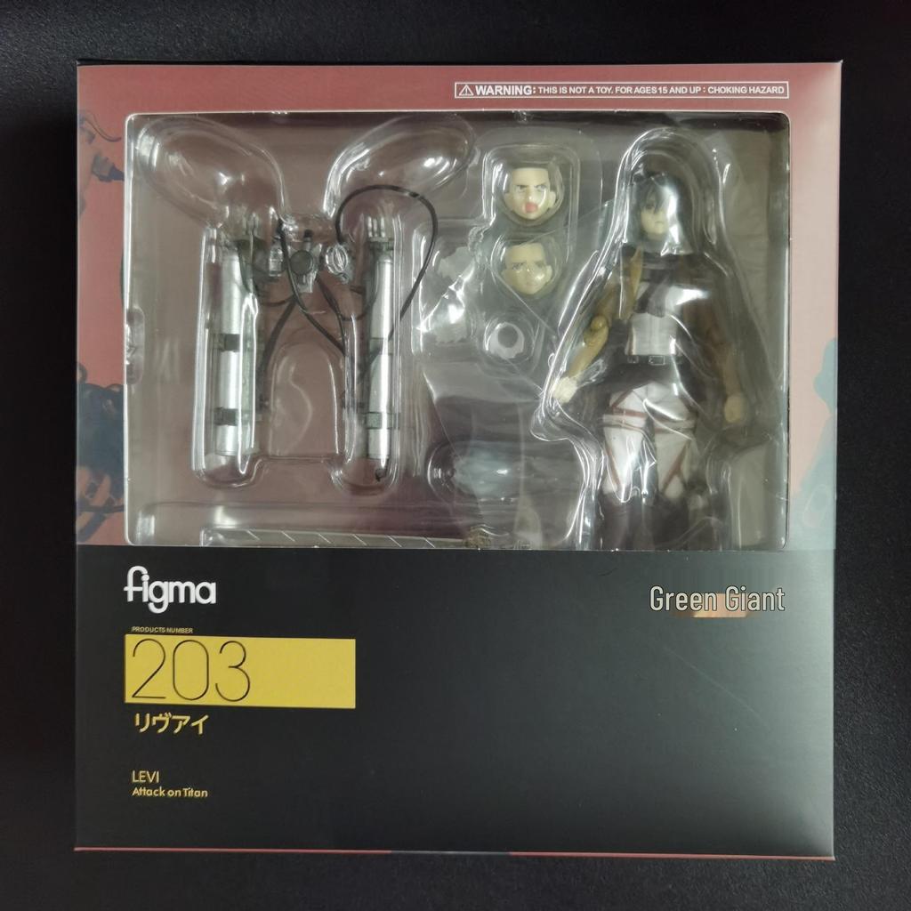 Attack on Titan: Captain Levi, Eren, and Mikasa Action Figures