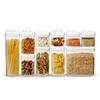 Food Storage Jar with Lid Kitchen Container Kitchen Organizer Stackable Dustproof Moisture Resistant Kitchen Accessorie