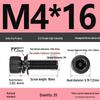 12.9 Grade M4-M12 Socket Head Cap Screw with Washer: Three-Piece Cylindrical Bolt