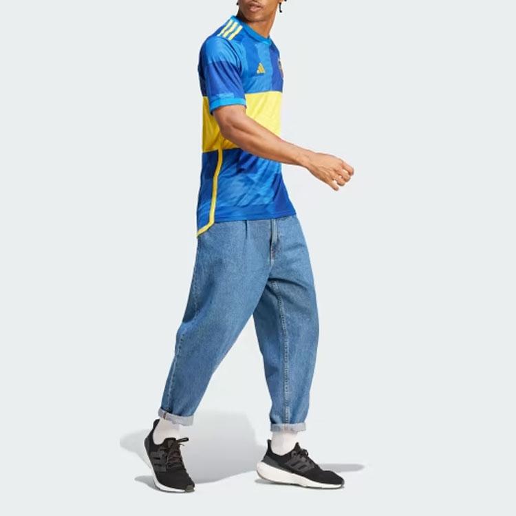 New Adidas Soccer Jerseys Men Blue HT3691