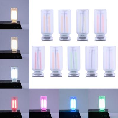 Glasflasche USB Touch-Steuerung Nachtlicht Buntes Atmosphären-LED-Licht Dekorative Glühbirnenlampe Filament Atmosphärenlampen L6W9