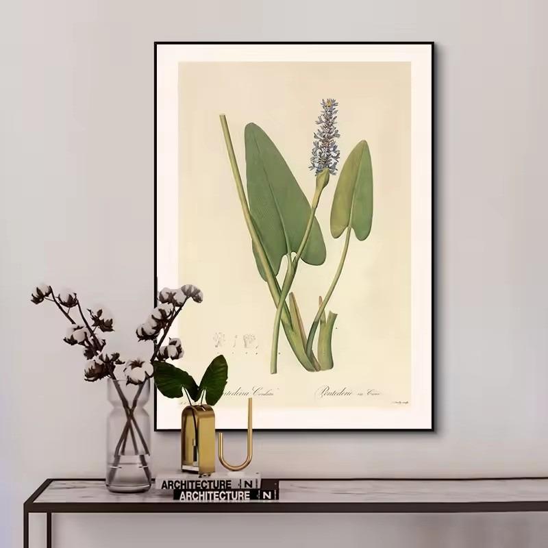 Vintage Botanical Posters Canvas Painting And Prints Classic Wall Art Picture for Living Room Office Home Decor Frameless Gift