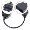 22 Pin to 16 Pin OBDII Extension Cable Strong  OBD2 22 Pin to 16 Pin Connector Vehicle Diagnostic Extension for Vehicles