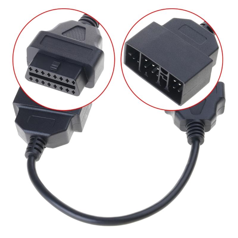 22 Pin to 16 Pin OBDII Extension Cable Strong  OBD2 22 Pin to 16 Pin Connector Vehicle Diagnostic Extension for Vehicles