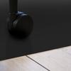 Protective mat pad 90x130cm under chair 0.5mm armchair office furniture black