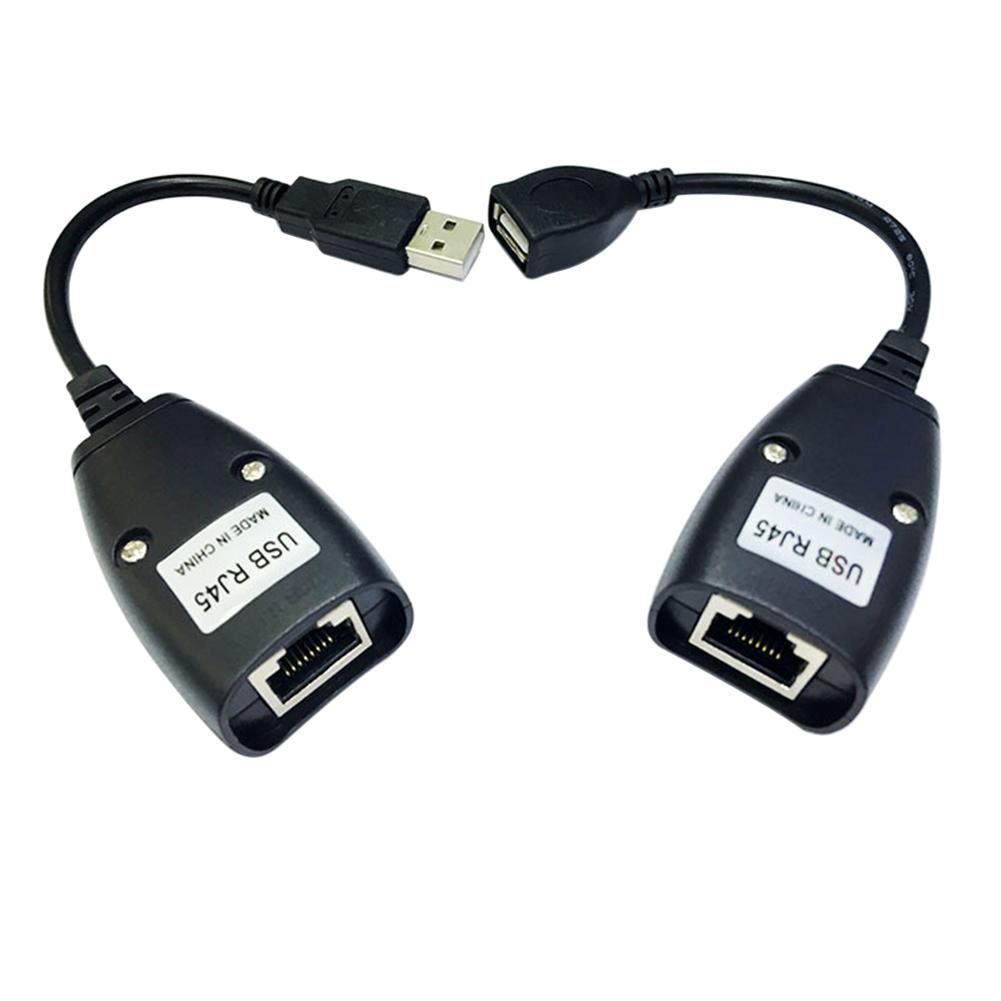

USB 2.0 до адаптера розширювача RJ45 50M Cat5 / Cat5e / Cat6 кабель USB Ethernet Адаптер