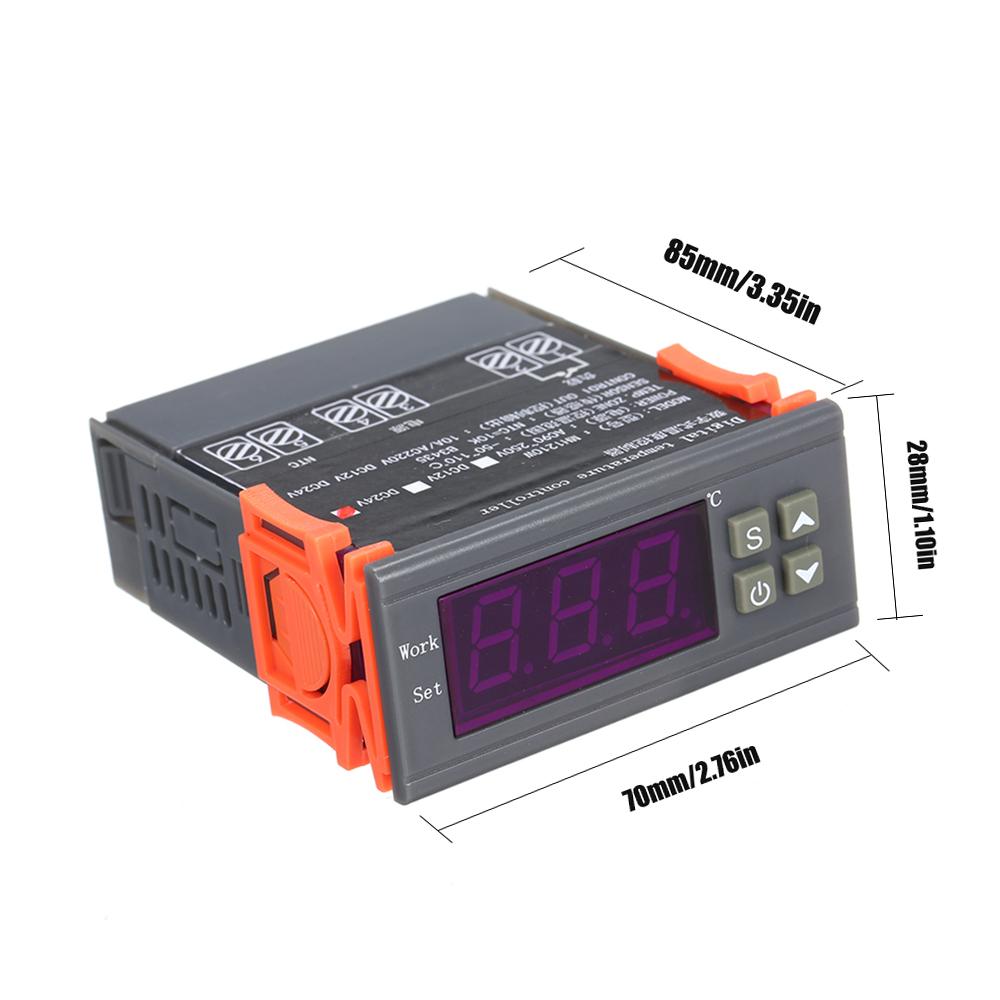 MH 1210W Intelligent Microcomputer Digital Temperature Controller High Accuracy Heating Cooling Temperature Control