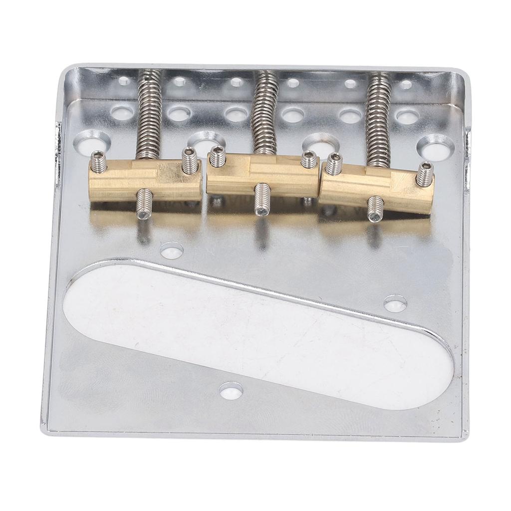 Kytarová kobylka struník 3 mosazná sedla kobylka pro elektrickou kytaru ve stylu Vintage Telecaster Par