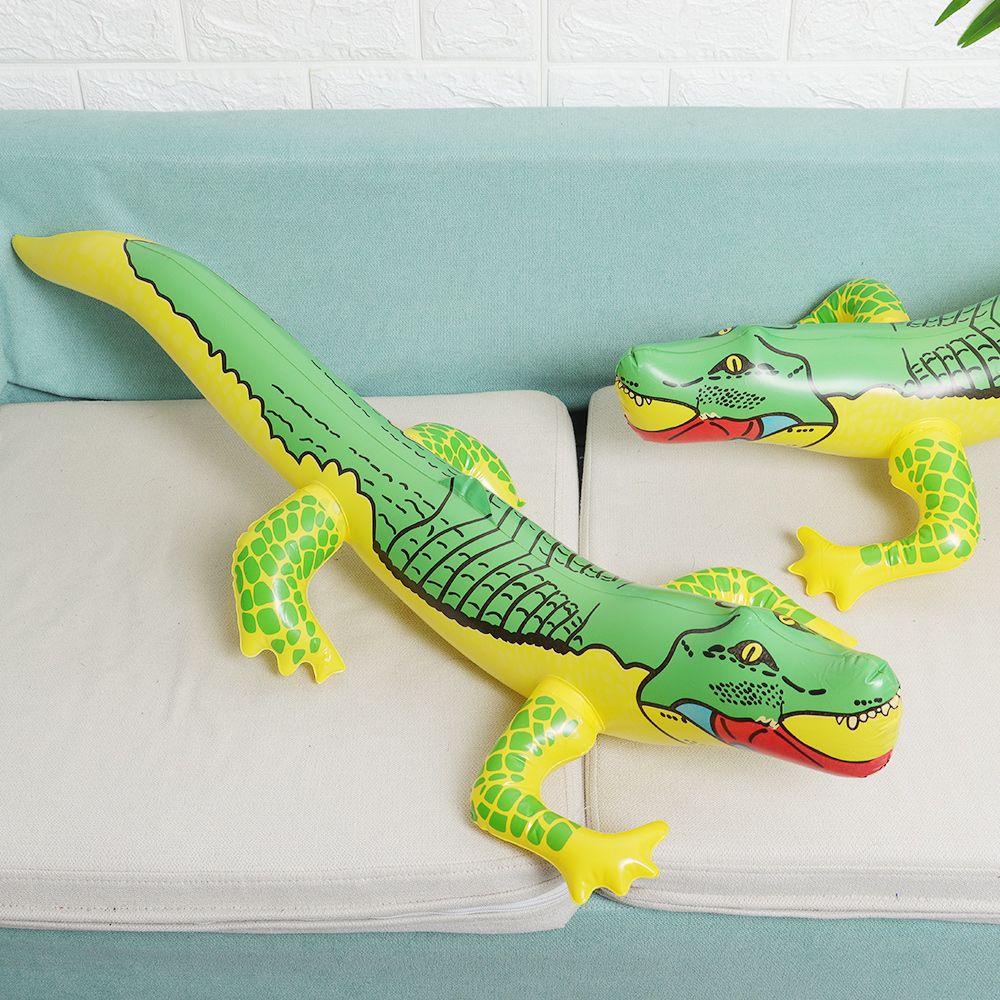 Funny Water Toys Swimming Pool Inflatable Toys Alligator Balloon Inflatable Crocodile Crocodile Toy