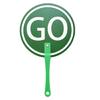 Tragbares doppelseitiges Kunststoff-Go/Stopp-Schild mit Griff Klassenzimmer-Lehrmittel für die frühe Lernförderung