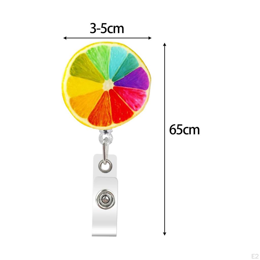 Retractable Holder, Business Card ID Nurses Day Gift, with Belt Clip, for Car