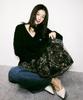 Nigaennikol Butterfly Patch V-Neck Knit_Black