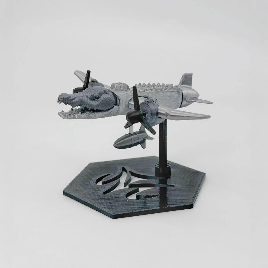 3D Printed Articulated Deep Sea Monster Toy – Creative Novelty