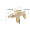 2Pcs Brass Toad Door Pulls Chinese Fortune Symbol Decorative Cabinet Handles Drawer Pulls for Kitchen Living Room Bedroom Brass