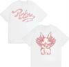 Unisex Women Aesthetic Tee Singer Kenia Os Tshrit Harajuku Pop Music Merch T-shrits Casual Fashion Comfort Hip Hop Clothing Unisex