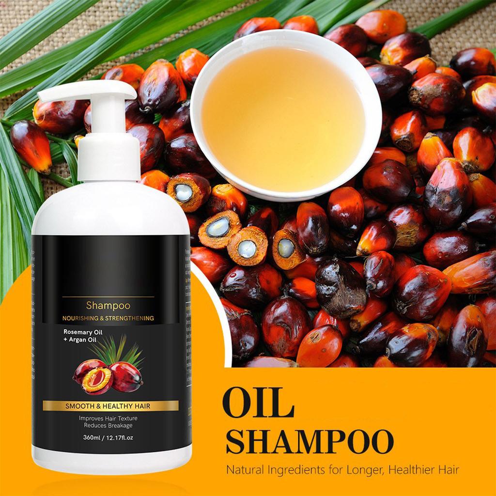 Oil Shampoo Moisturizing Nutrition Strong Hair 360ml