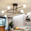 Modern Nordic Style Roof Lamp Semi Built Built Mounting Lighting Accessory Sputnik Style for Home Decoration