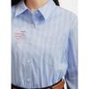 Hotwind Women's Striped Embroidered Long Sleeve Shirt