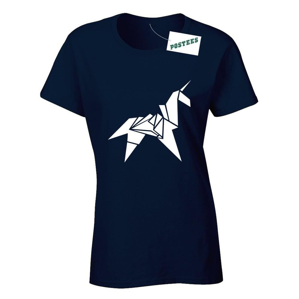 

Origami Unicorn Inspired By Blade Runner Ladies Fitted T-Shirt L