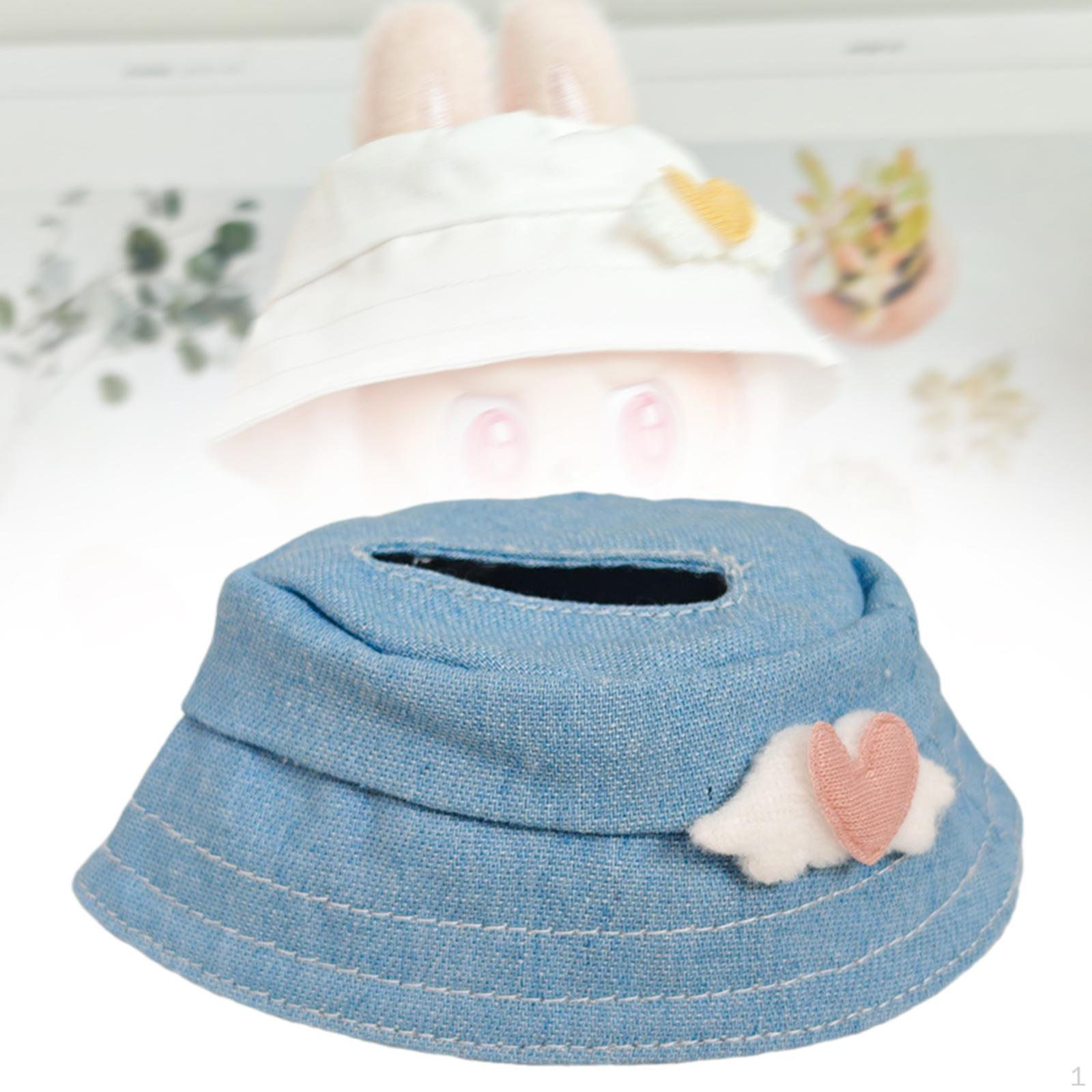 

Мини-кукольная шляпа, нарядная стильная одежда, сделай сам для детей, образовательное воображение, девочка, ведро синий