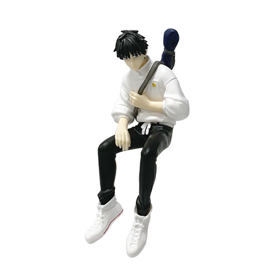 Neu 2 Stile Jujutsu Kaisen Sitzende Geto Suguru Satoru Gojo Figur Anime Cool Desktop Ornamente Puppen Sammlung Modell Geschenke