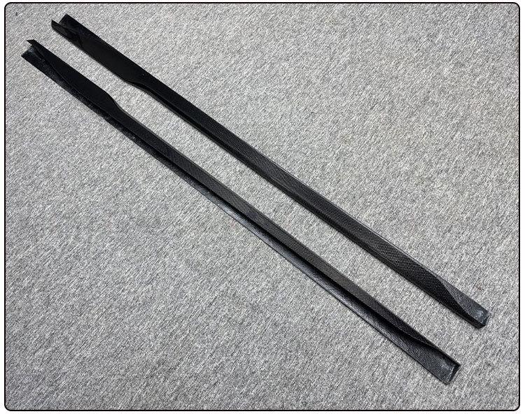 Carbon Fiber Side Skirts for 2024+ Ford Mustang