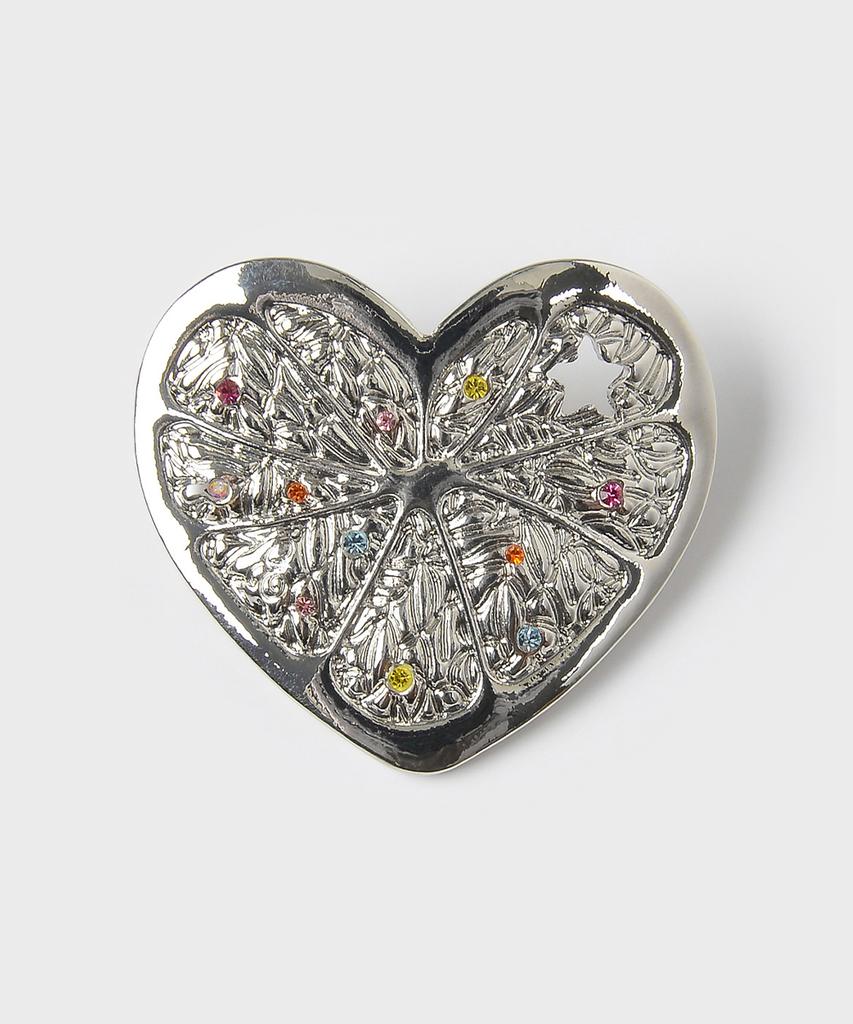 Eireve Fruit Slice Hair Clip (Silver)