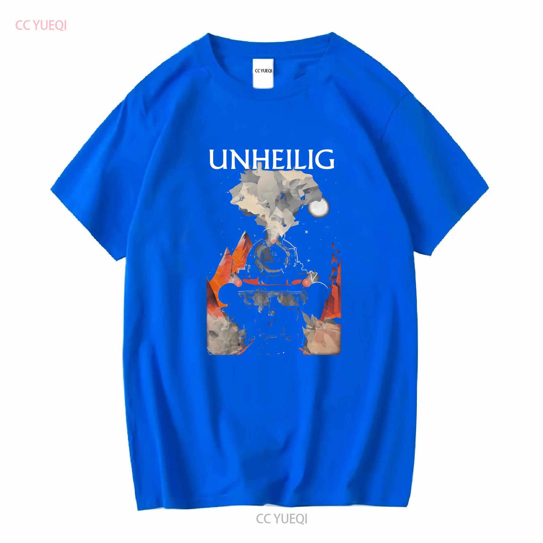 

Unheilig Gipfelsturmer Tournee 2015 Tour Band T Shirt 3XL long or short sleeves vintage Washed Versatile Stretched Casual S