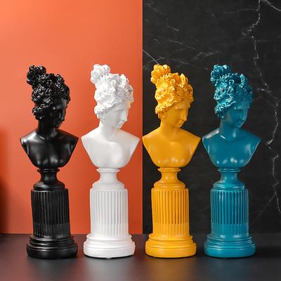 Nordycka Bogini Miłości Freyja Popiersie Statua Figura z Żywicy Rzeźba do Dekoracji Salonu, Sypialni, Gabinetu i Biurka