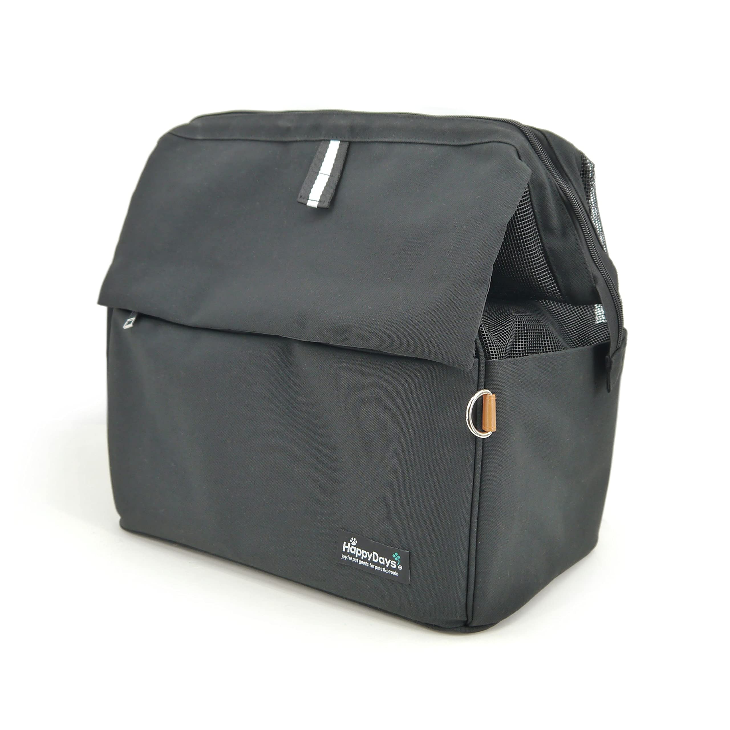

HAPPY DAYS HappyDays Sustainable Backpack Carrier for Pets Black чёрный
