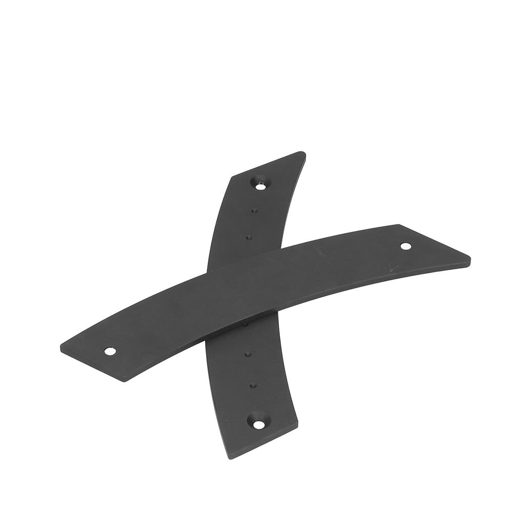 1 Pair Interior Door Pull Handle Aluminum Alloy Inner Door Handle Replacement Car Accessory