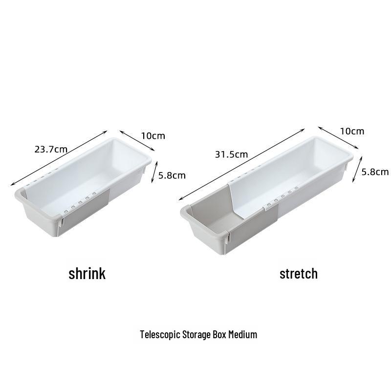 Cutie de depozitare desktop cu sertar retractabil pentru articole esențiale de birou