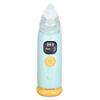 Infant Nasal Aspirator 3 Suction Levels Silicone Tip Baby Nose Care Machine with Soothe Music Light