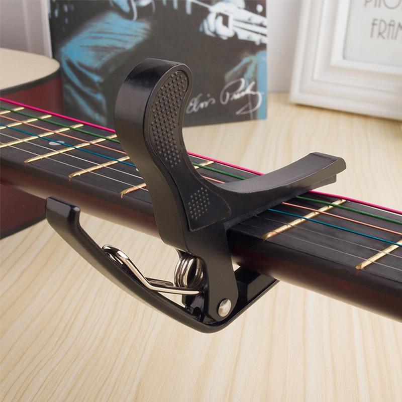 Guitar Capo For Acoustic And Electric Guitars Single Handed Capos Guitar Accessories Capotraste