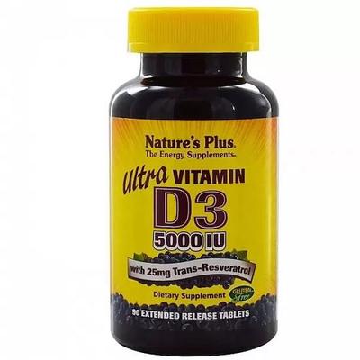 ULTRA VIT D3 5,000 IU + RESV TAB 90