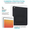 Kickstand Tablet Case for iPad 10.2 (2021)/(2020)/(2019) TPU+PC Skin-Friendly Protective Cover