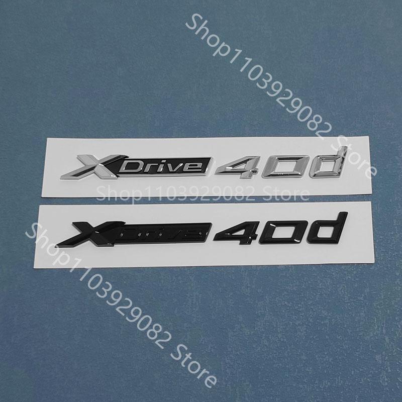 

Chrome Black Letters Fender Trunk Emblems For BMW XDrive 18d 20d 23d 25d XDrive28d 30d 35d 38d 40d 45d XDrive48d 50d XDrive55d Chrome