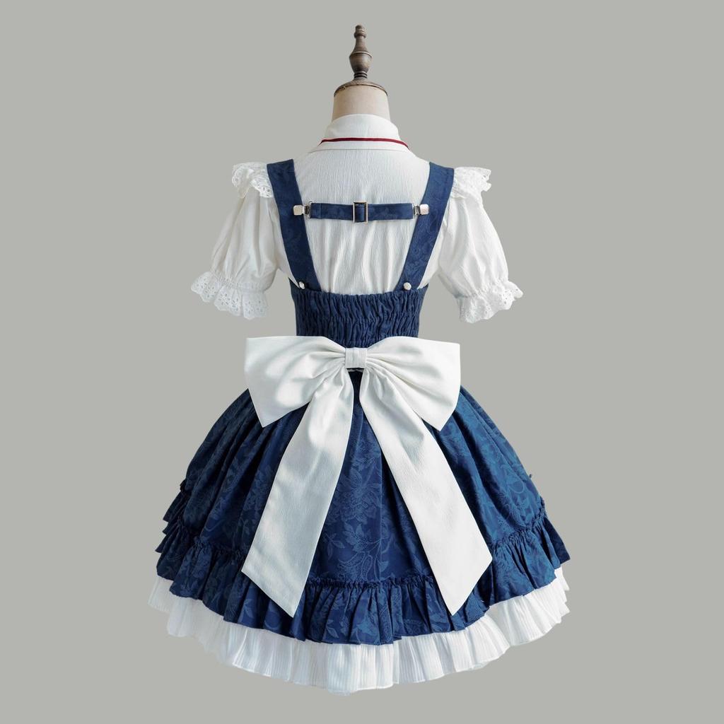 Milky Time Izayoi Sakuya Cosplay Costume, Women's Halloween Maid Short Sleeve Izayoi (M)