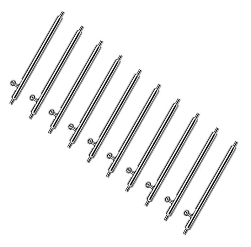 Heavy Duty 1.5mm Diameter Spring Bar Pins Stainless Steel Quick Release Watch Spring Bars 11mm to 26mm Multiple Sizes D*1.5-11mm
