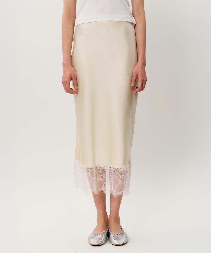 Meibeoyu Teti Lace Skrit _ Lemon