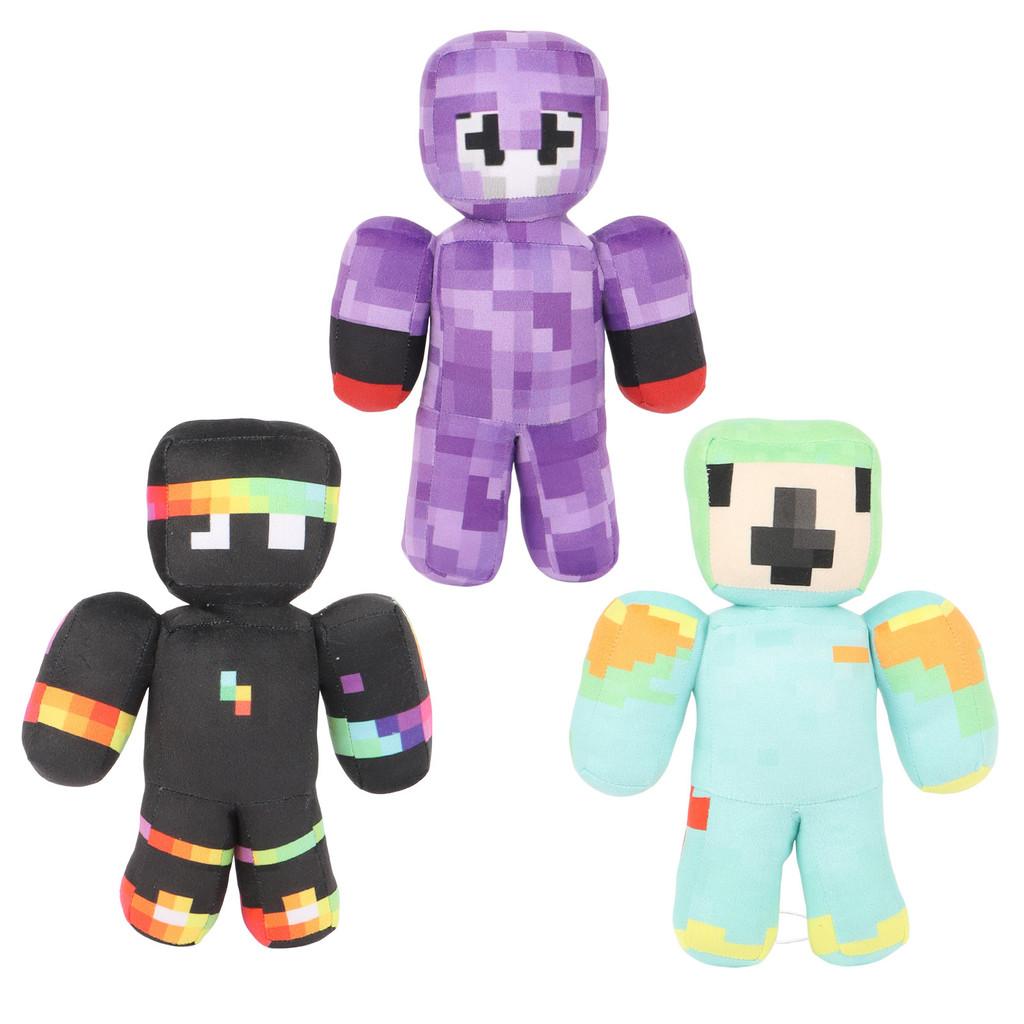 Minecraft Parrotx2 Spoke Clownpierce Cartoon Plushie With Pp Cotton Filling For All Ages