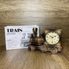 Retro Locomotive Alarm Clock - Ideal Gift for Students & Home Decor