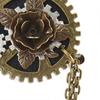 Metal Brooch Pin Lapel Stick Pin Suit Tie Brooch Steampunk Hair Clip for Women Men Coat Hats Jewelry Accessory  Gold