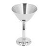 150ml Edelstahl Martini Cocktailglas Kupferbeschichtetes Metall Weinglas Barzubehör Edelstahlfarbe