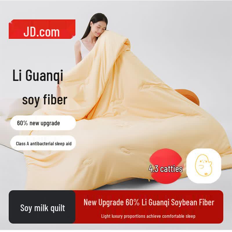 Soybean Fiber Winter Thick Quilt 150x200cm