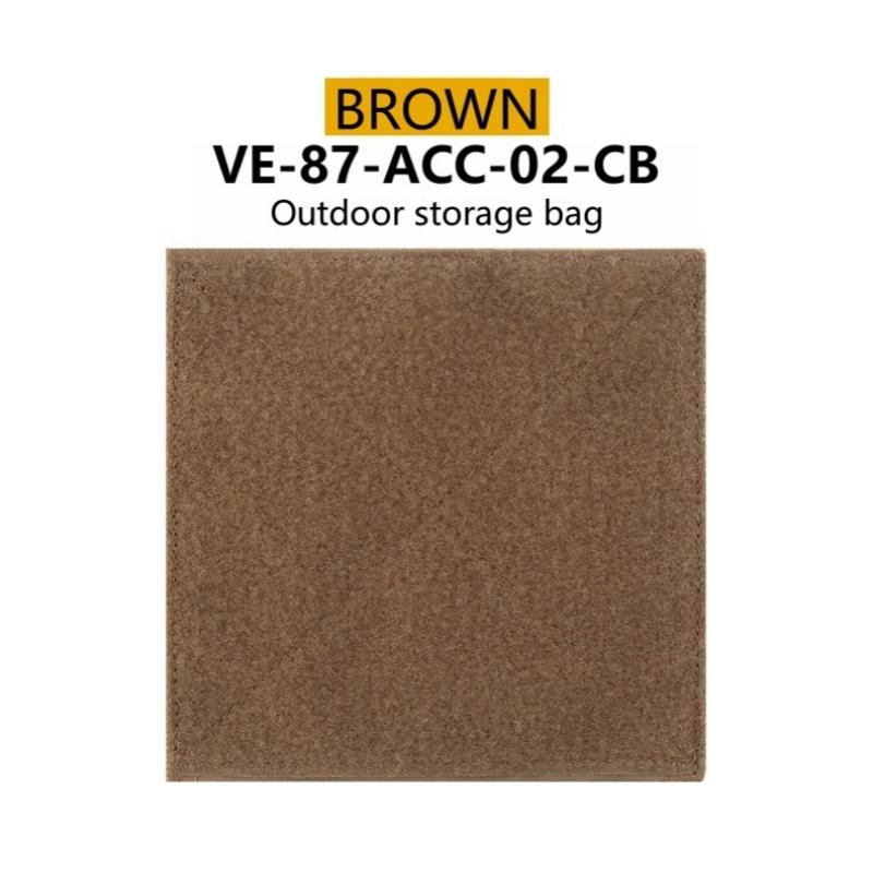 

Сумка для хранения на открытом воздухе с прослойкой из бархатной ленты и крючков для хранения уличного оборудования, ноутбуков, карт, тонких предметов, сумка для хранения